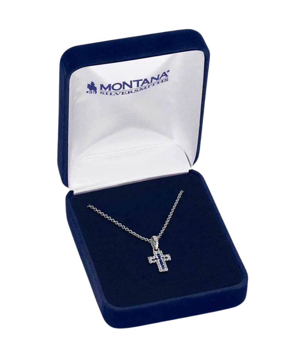 Women's Cross Necklace In Jewelry Box