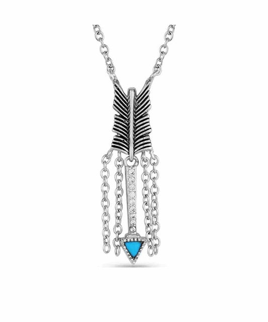 Montana Silversmiths Women's Binding Freedom Arrow Necklace