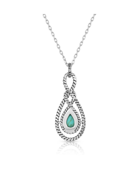 Montana Silversmiths Women's Bowline Knot Necklace