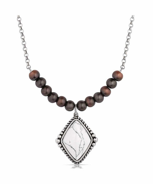 Montana Silversmiths Women's Blank Slate Beaded Necklace