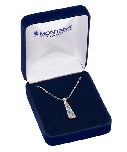 Women's Silver Tone Necklace In A Jewelry Box