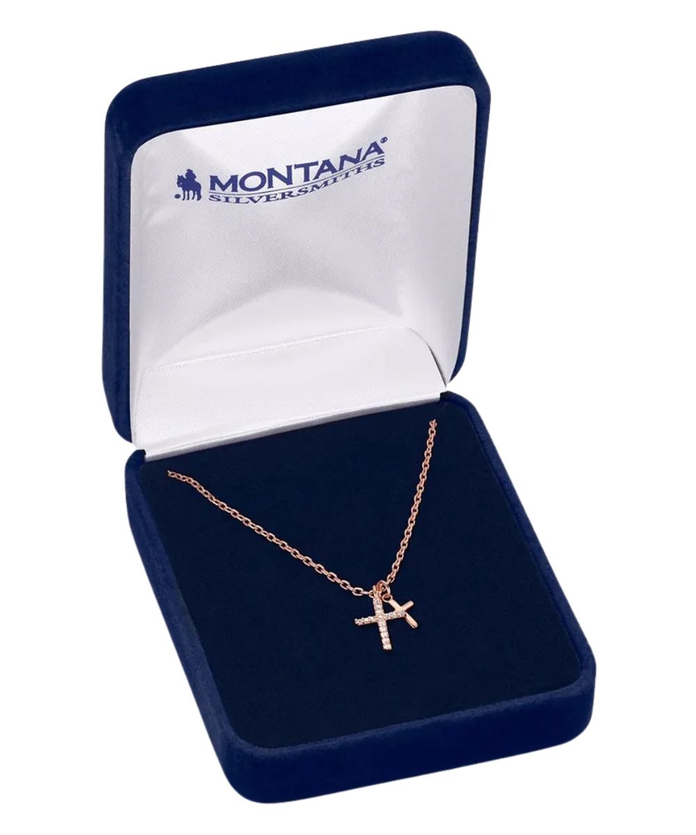 Boxed view of the women's doubled down faith necklace