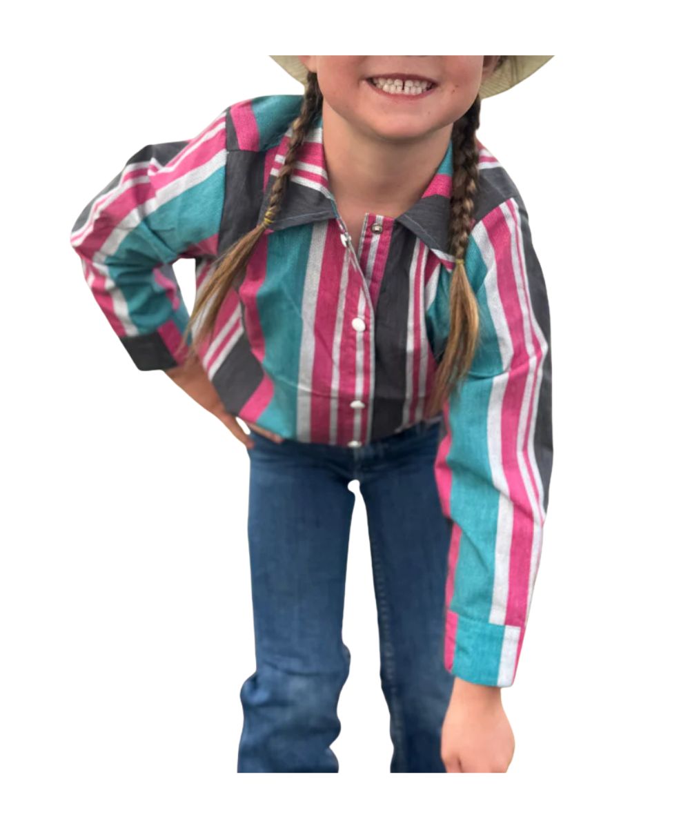 Sterling Kreek Toddler New To Country Snap Shirt