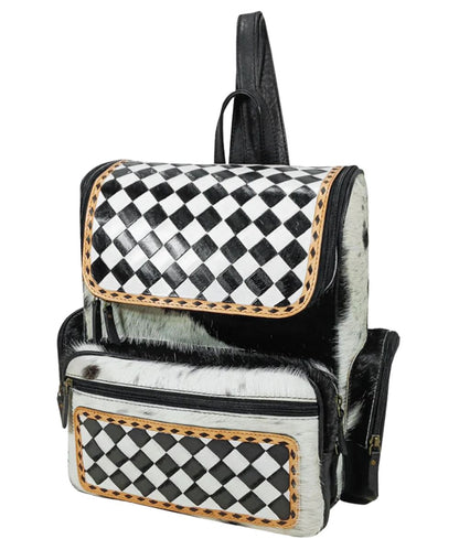 American Darling Women's Checkered Backpack