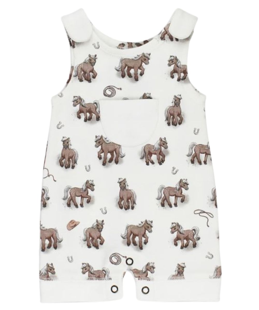 L'oved Baby Infant Boys' Little Lasso Romper