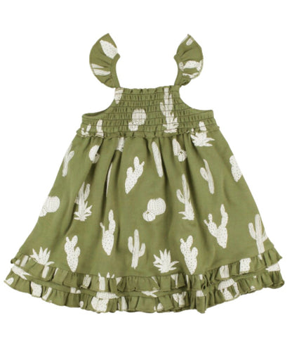 Cactus Print Infant Girl's Dress
