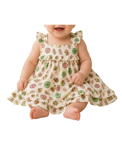 L'oved Baby Infant Girls' Succulent Summer Dress
