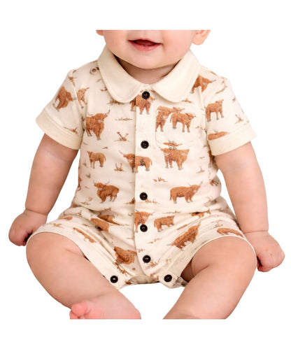 L'oved Baby Infant Boys' Highland Coverall