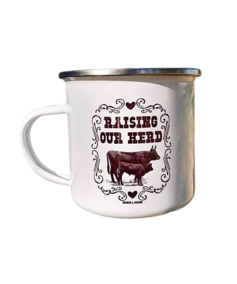 OUR HERD CAMP MUG ! desc :  ! caption :