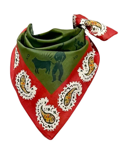 PAISLEYS BANDANA-a ! desc :  ! caption :