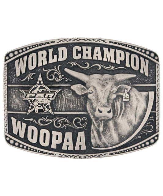 Montana Silversmiths Woopaa PBR Attitude Buckle