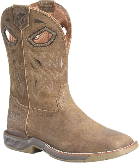 Men's 11" Phantom Rider Taupe Roughout Leather Boot