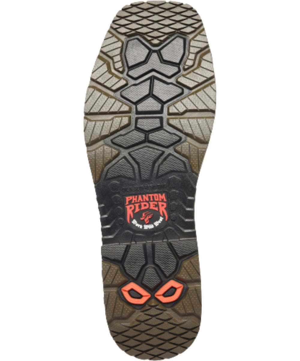 Oil And Slip Resisting I.C.E. Rubber Outsole With Electrical Hazard Rating