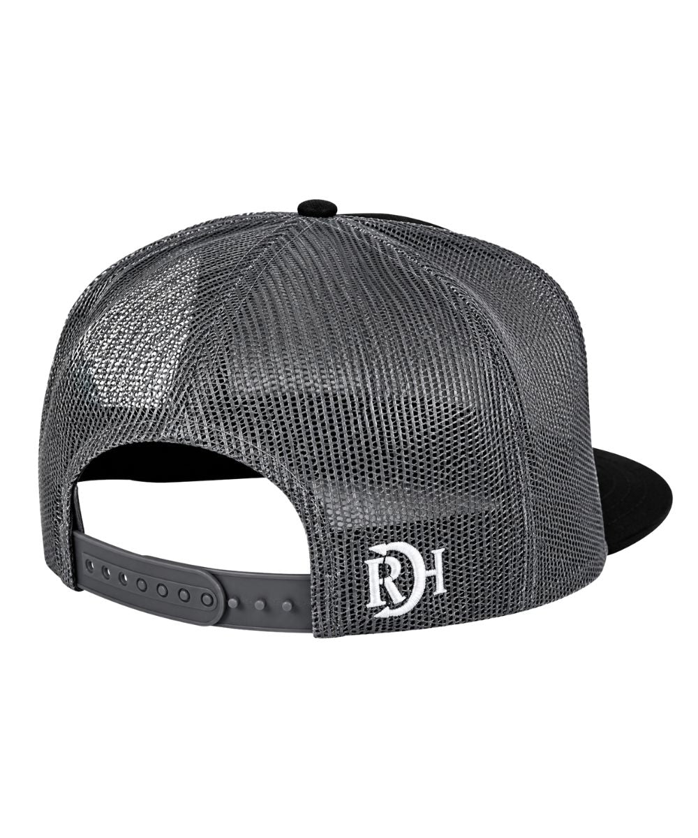Back view featuring the adjustable snapback closure