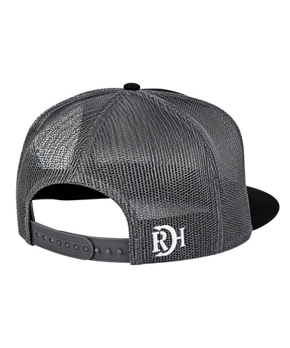 Back view featuring the adjustable snapback closure