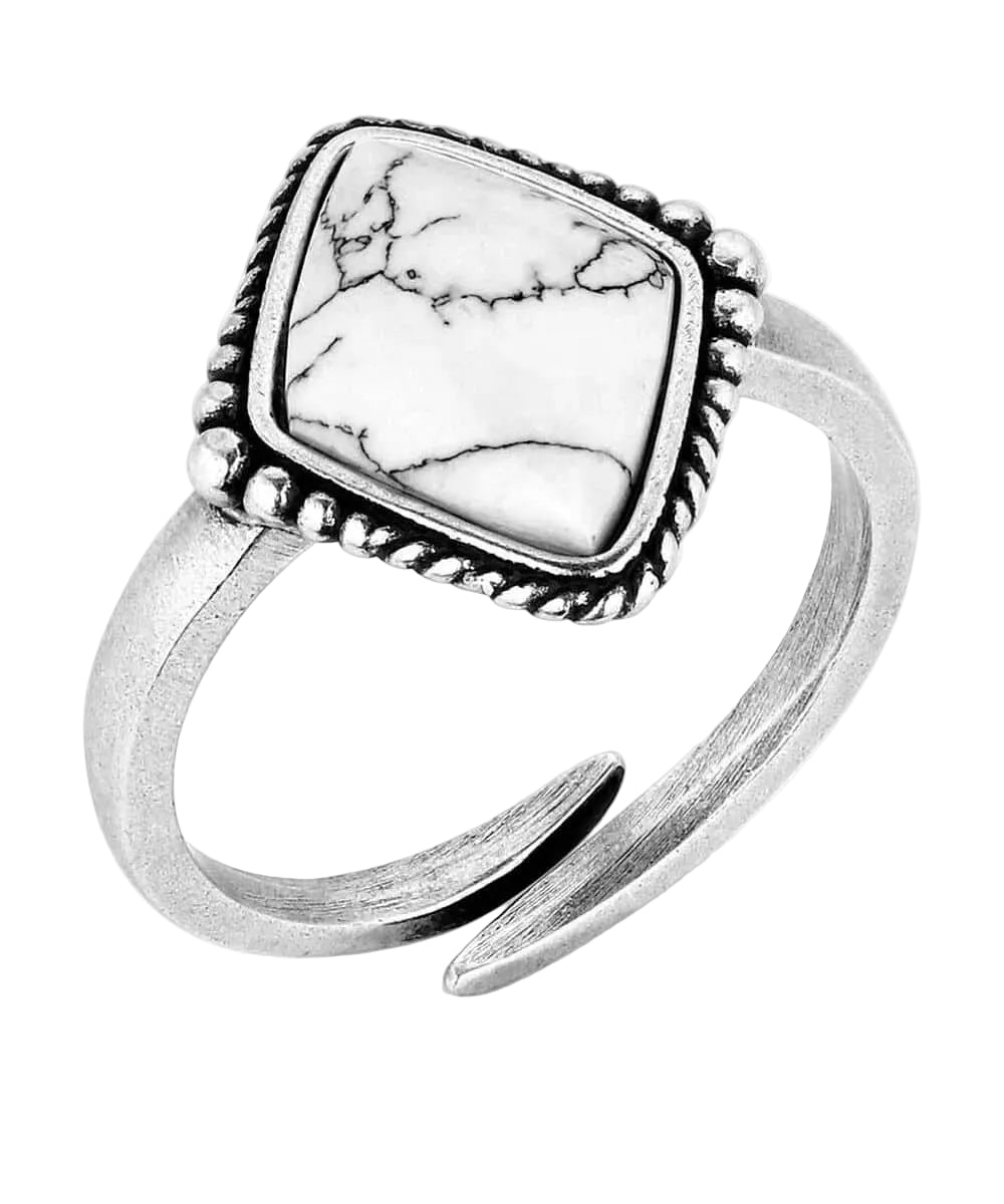 Welsh Slate Rings Montana Silversmiths Women's Blank Slate Open Ring - Cowpokes Work and ...