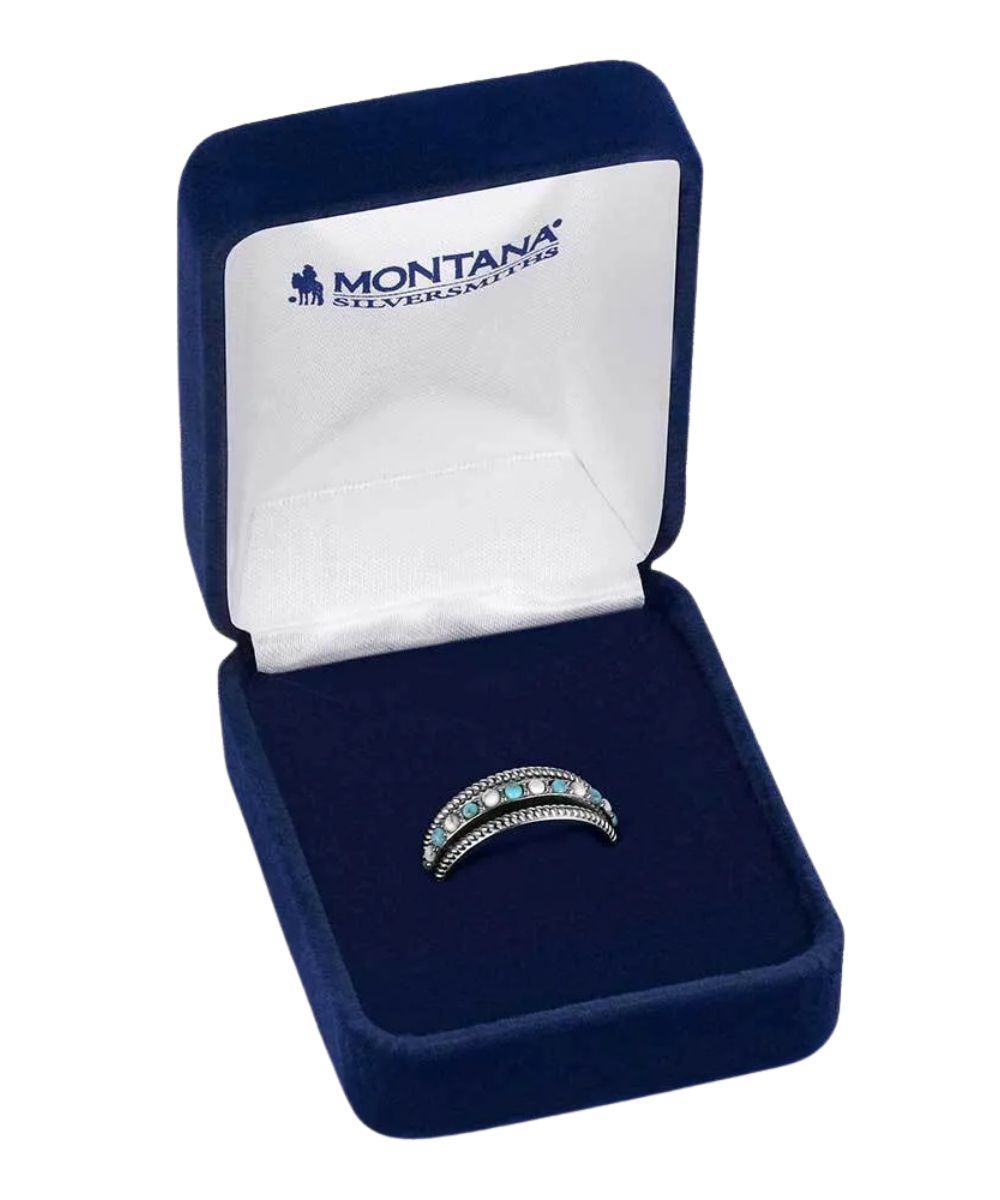 Boxed view of the women's endless west ring