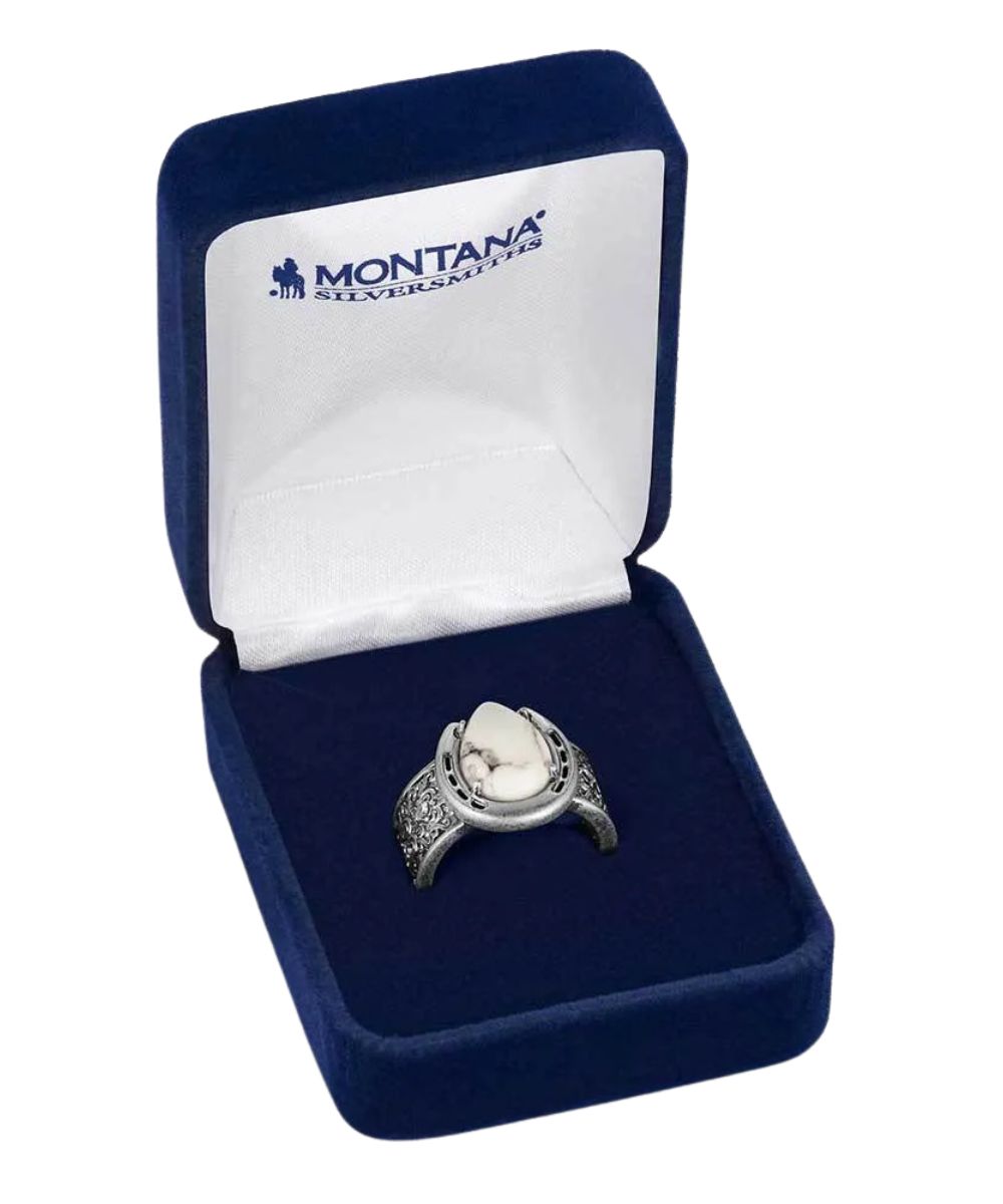 Open Cuff-Style Ring Sitting In Ring Box