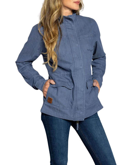 RIGGIN UTILITY JACKET-denim a ! desc :  ! caption :