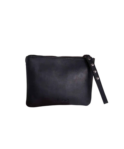 Montana West Women's Hair-On Cowhide Wristlet