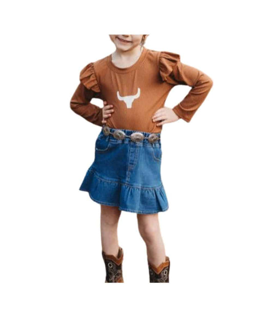 Shea Baby Toddler Girls' Desert Horizon Top