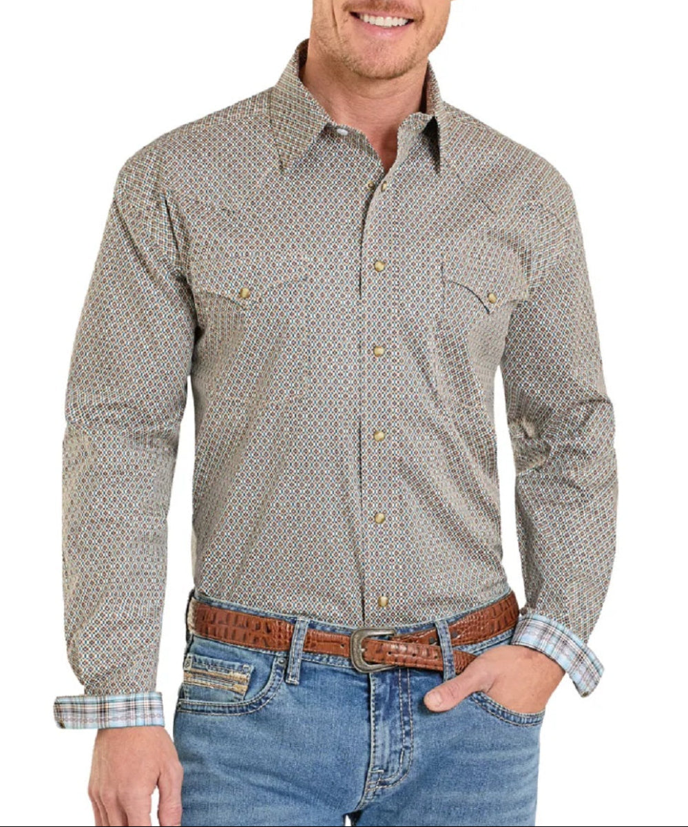Panhandle Slim Men's Rough Stock Snap Shirt