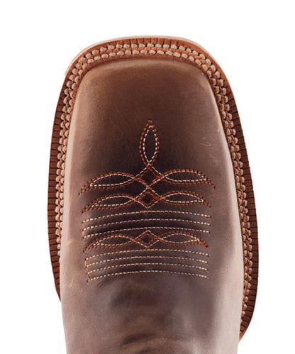 R. Watson Men's Cowhide Wide Square Toe Boot
