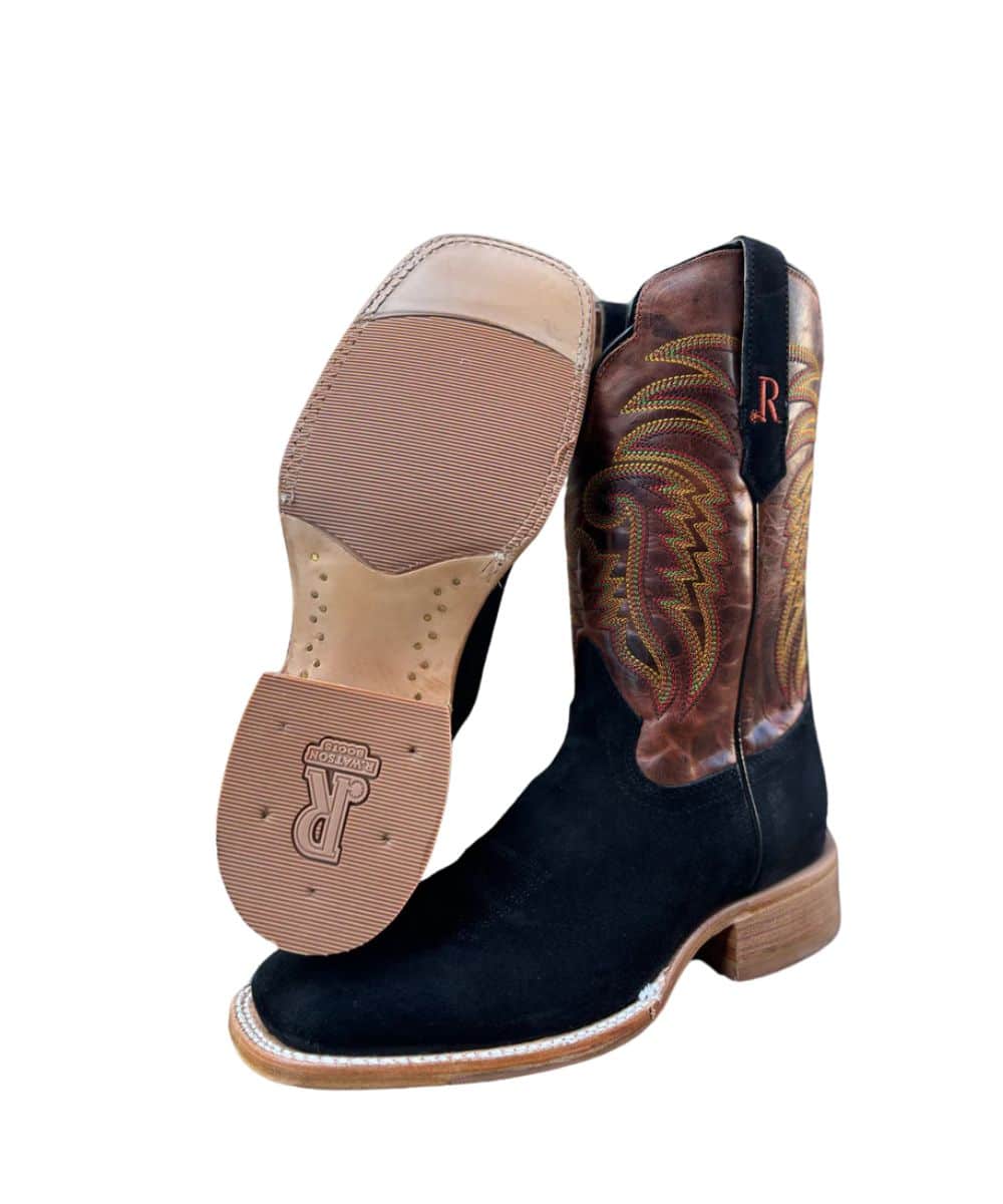 R. Watson Men's Rough Out Boot - Cowpokes Work and Western