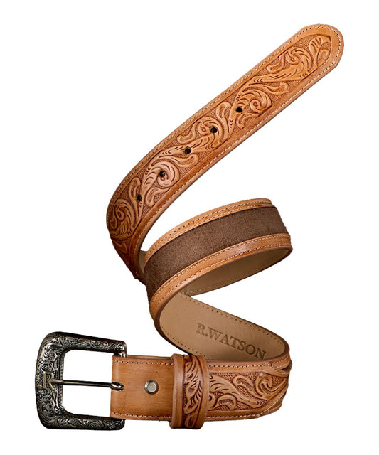 R. Watson Men's Roughout Belt