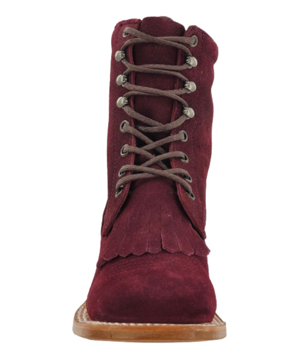 Wide Square Toe Accented With A Kiltie