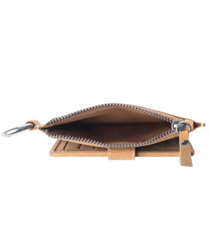 Zipper pocket for small essentials or coins.