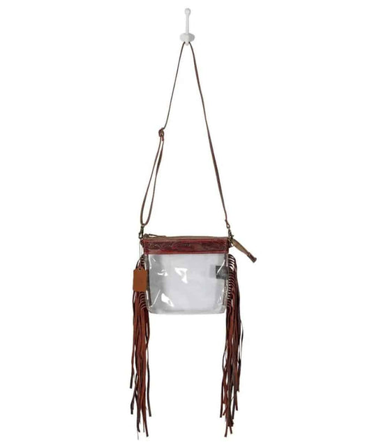 Myra Bags Women's Intricate Clear Bag