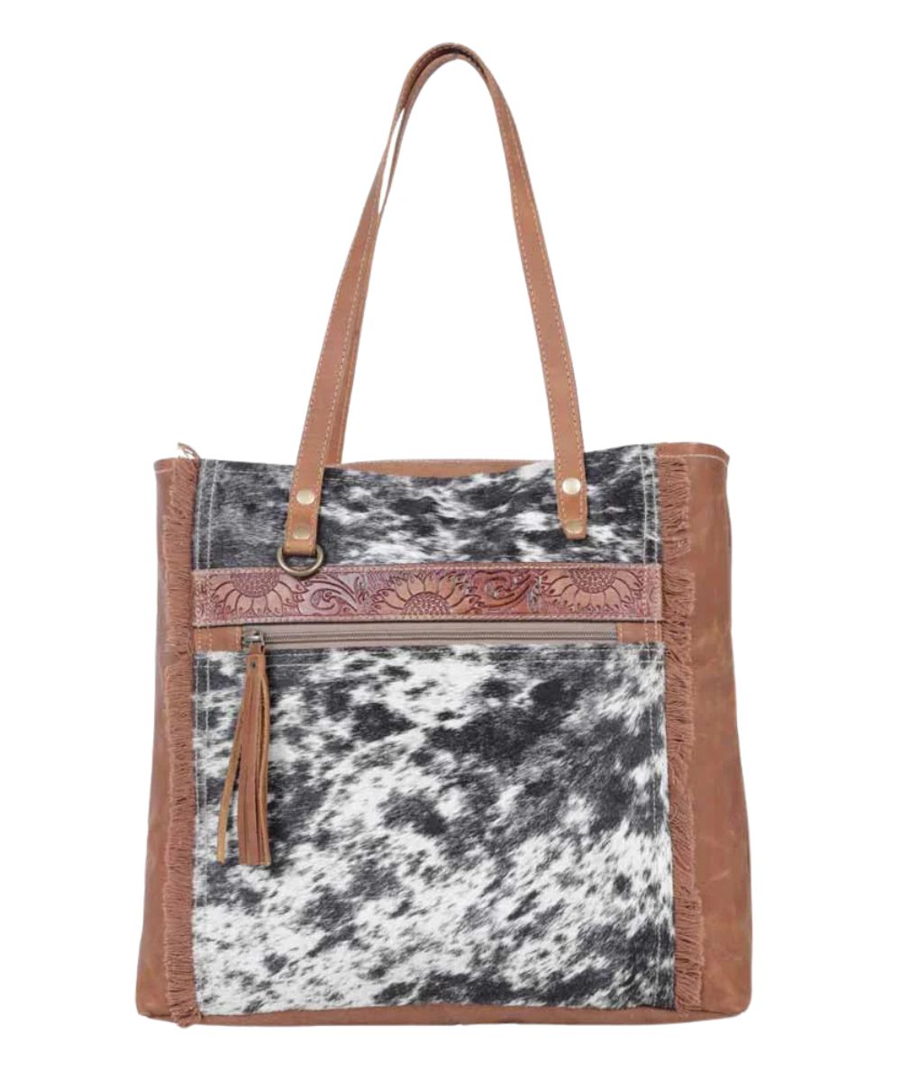 Myra Bags Women's Oakley Specks Hair-On Bag