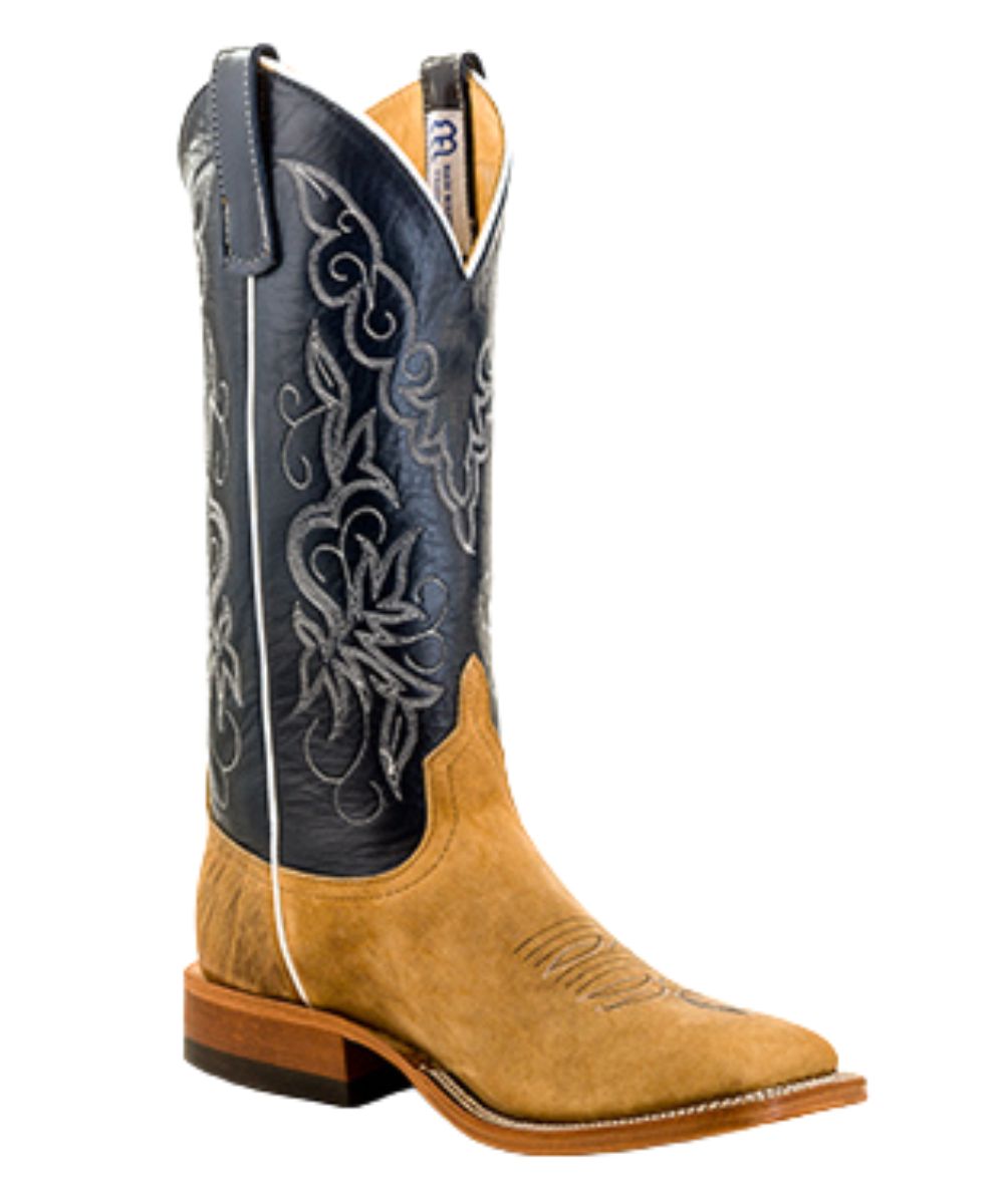 Bison Shoes Riding Anderson Bean Men's Bison Boot (#S1107) - Cowpokes Work and Western