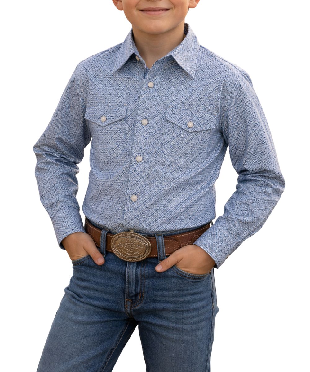 Rock & Roll Cowboy Boys' Snap Shirt