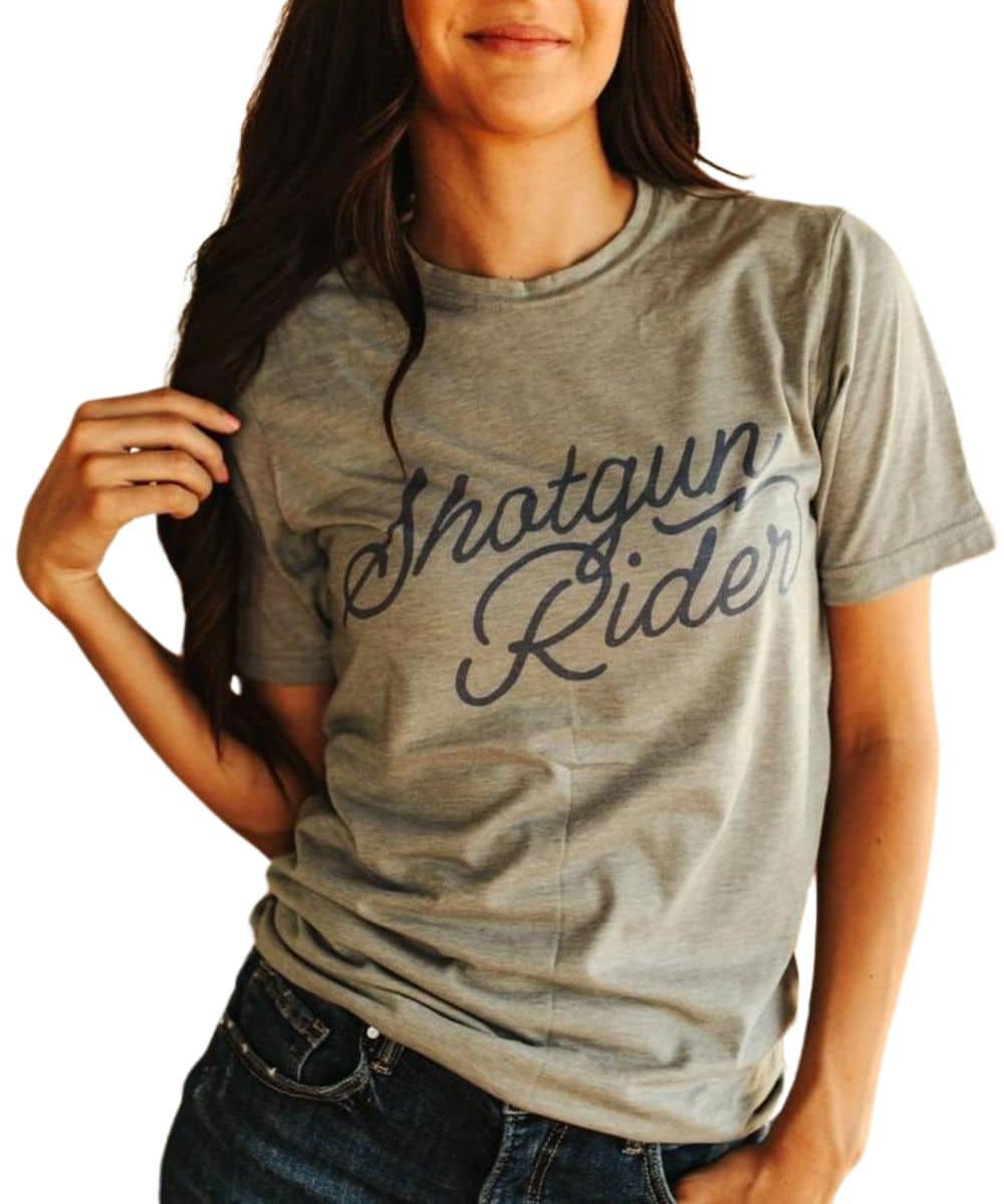 SHOTGUN RIDER TEE ! desc :  ! caption :