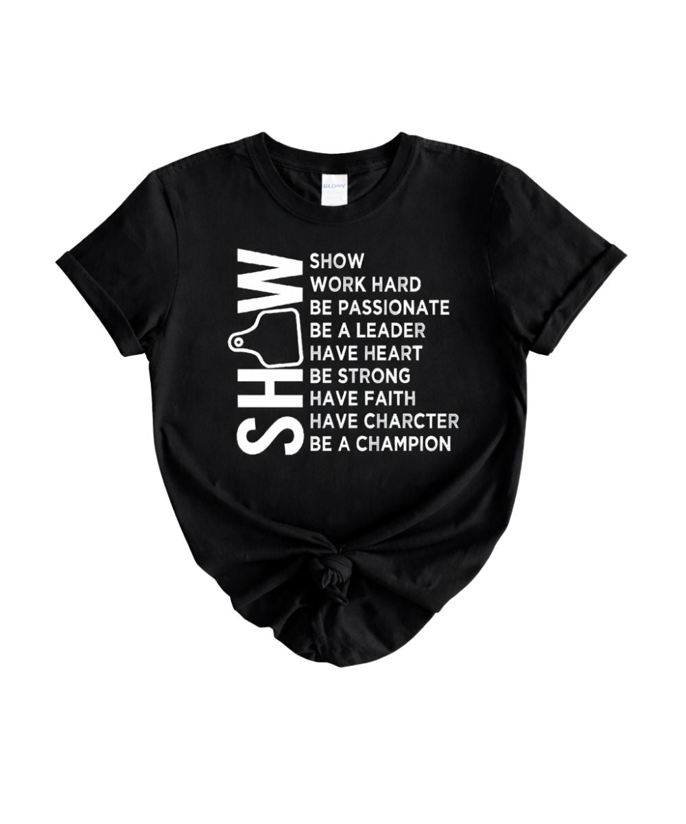 Southern Attitude Show Tee