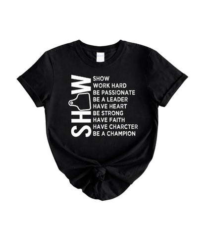Southern Attitude Show Tee
