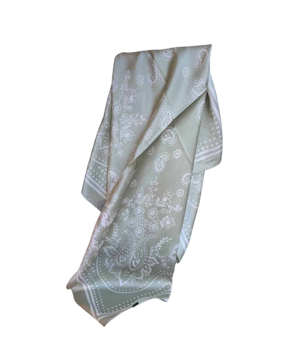 SMALL BUFFALO BANDANA WILD RAG-coffee ! desc :  ! caption :