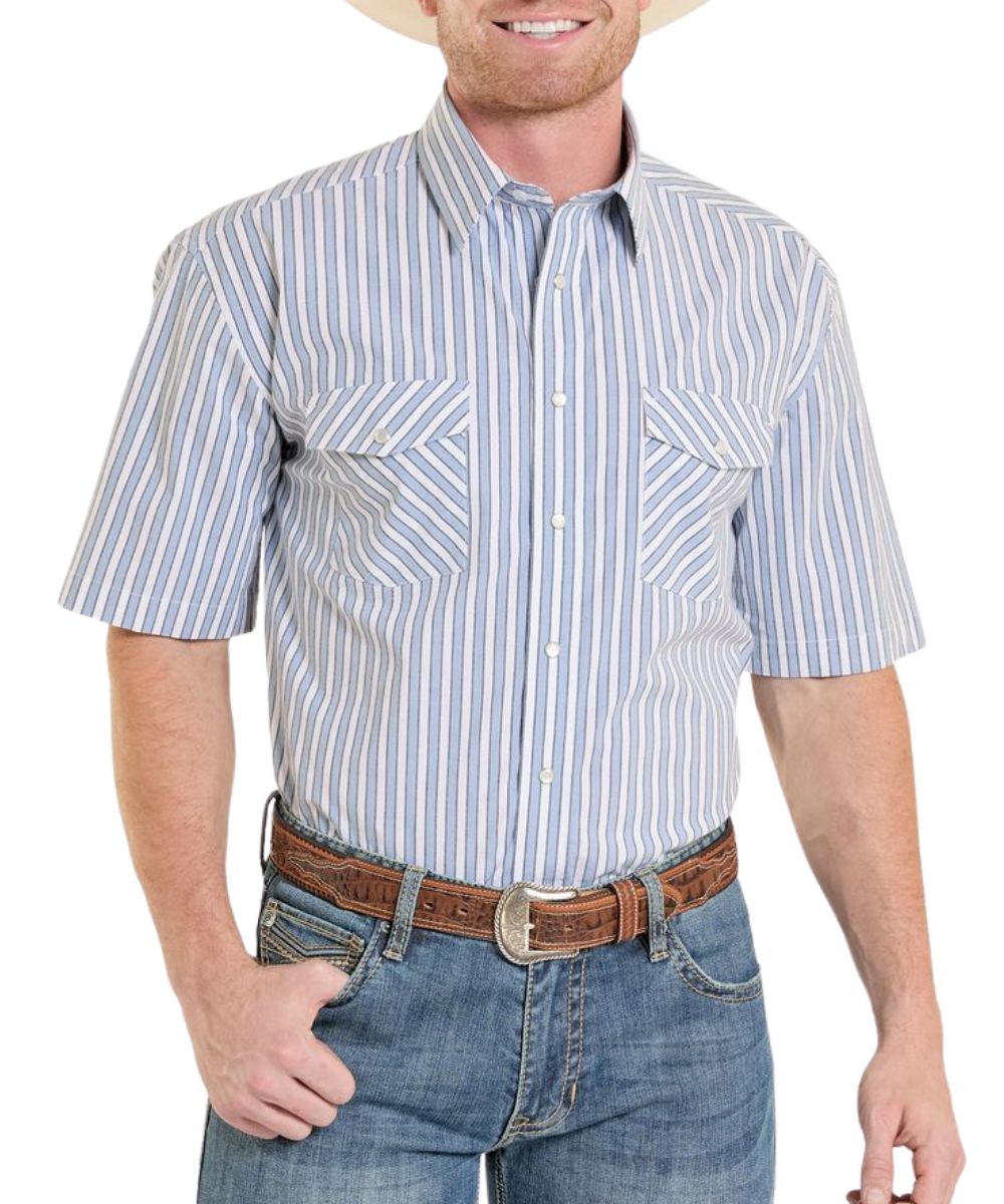 Panhandle Slim Men's Striped Snap Shirt
