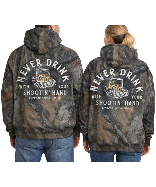 Sendero Shootin' Hand Camo Hoodie