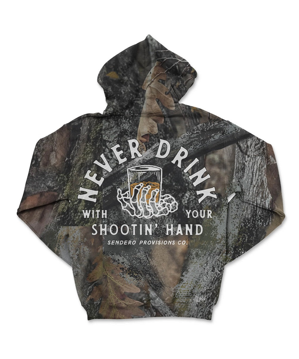 Sendero Shootin' Hand Camo Hoodie