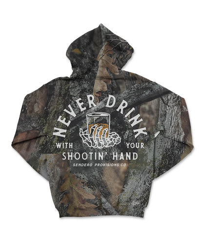 Sendero Shootin' Hand Camo Hoodie