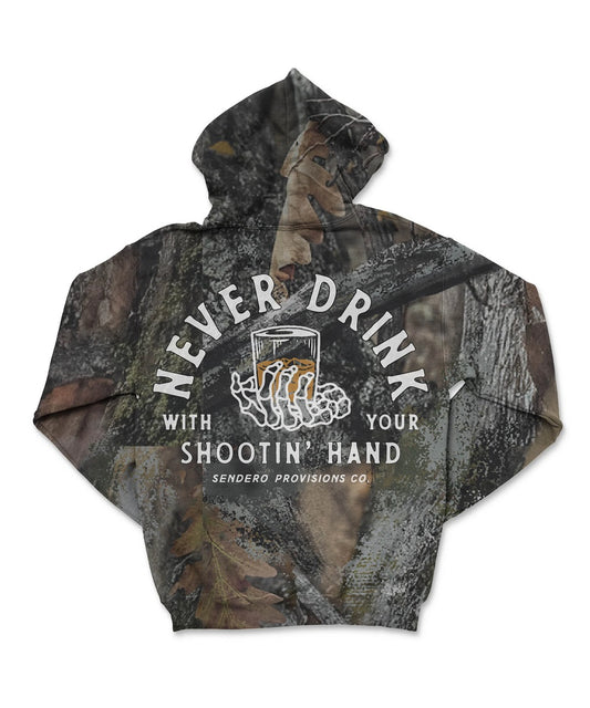 Sendero Shootin' Hand Camo Hoodie