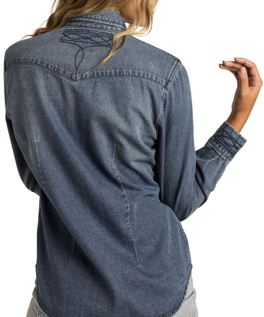 Sendero Women's Hondo Denim Snap Shirt