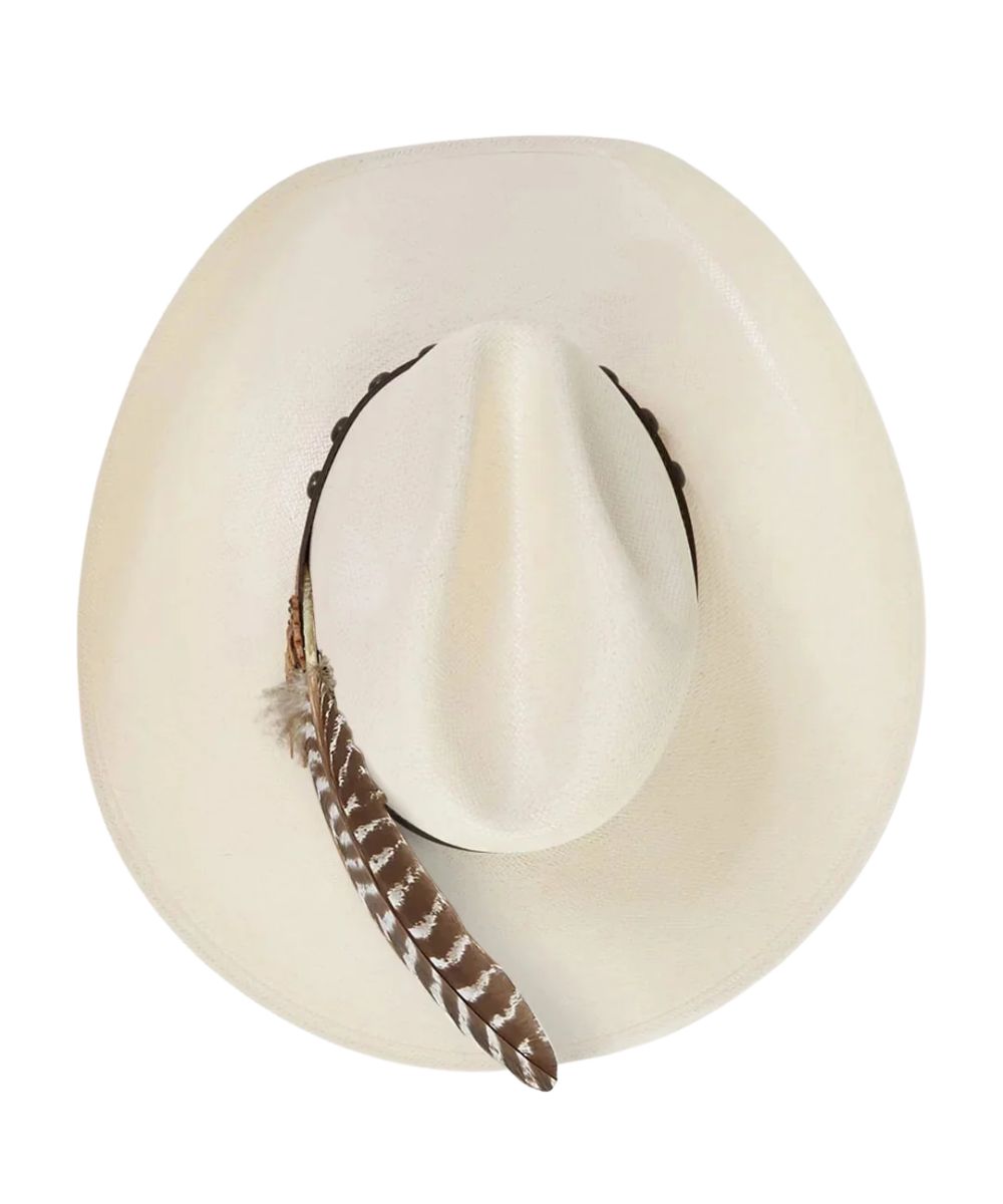 Top view of the cowboy hat
