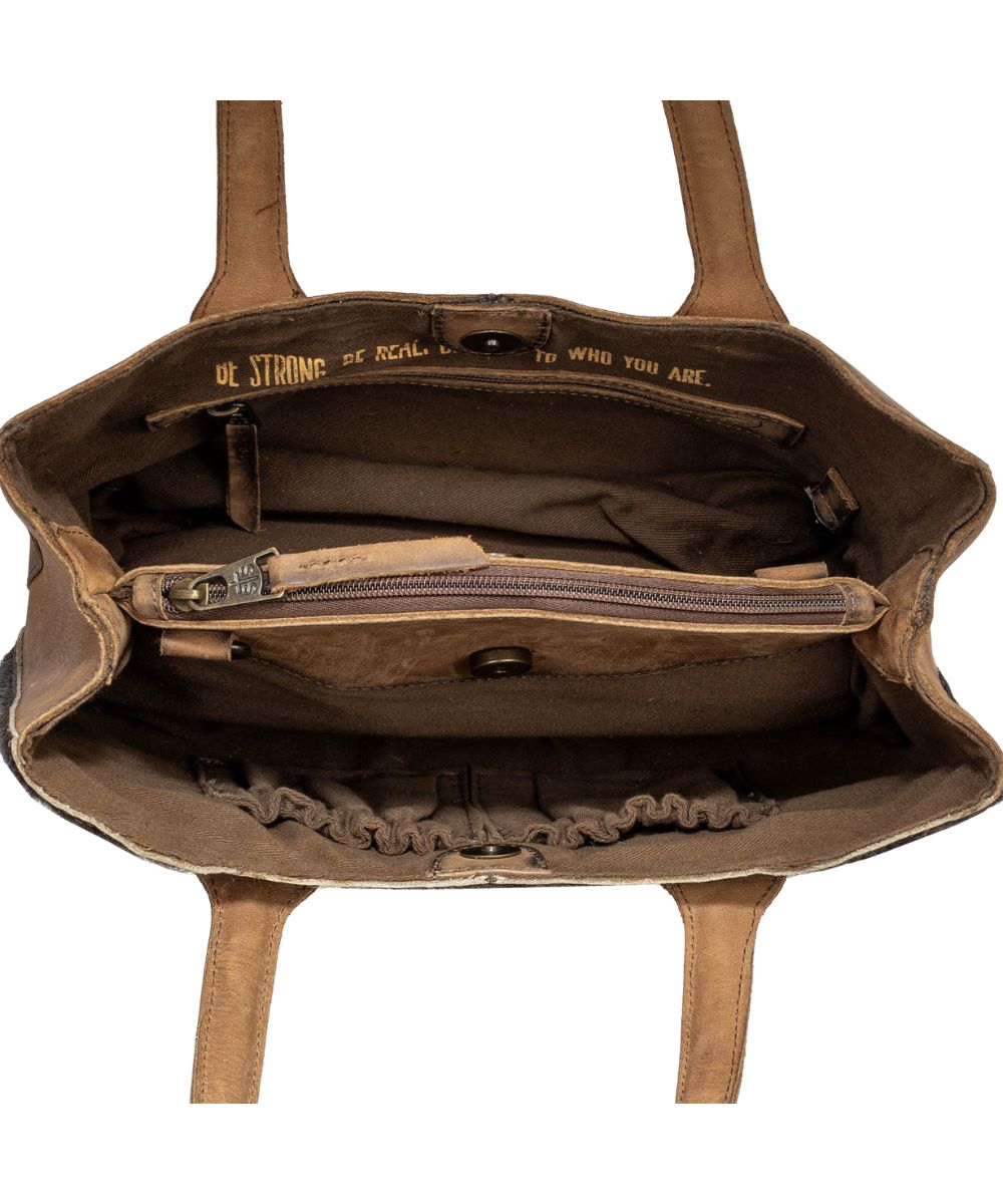 STS Women's Cowhide Josie Satchel Bag