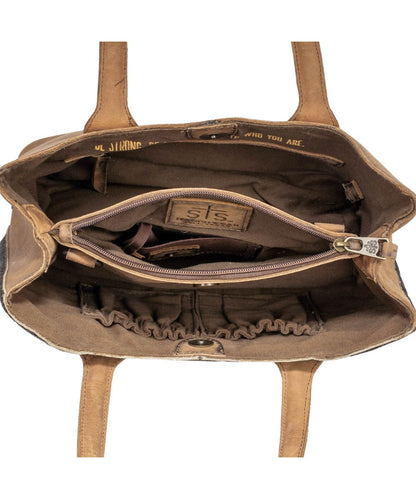 STS Women's Cowhide Josie Satchel Bag
