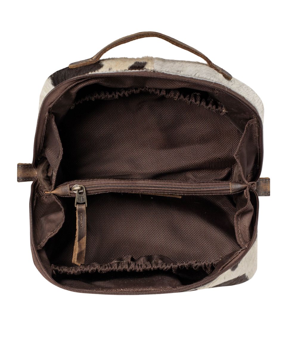 STS Women's Cowhide Elise Makeup Bag