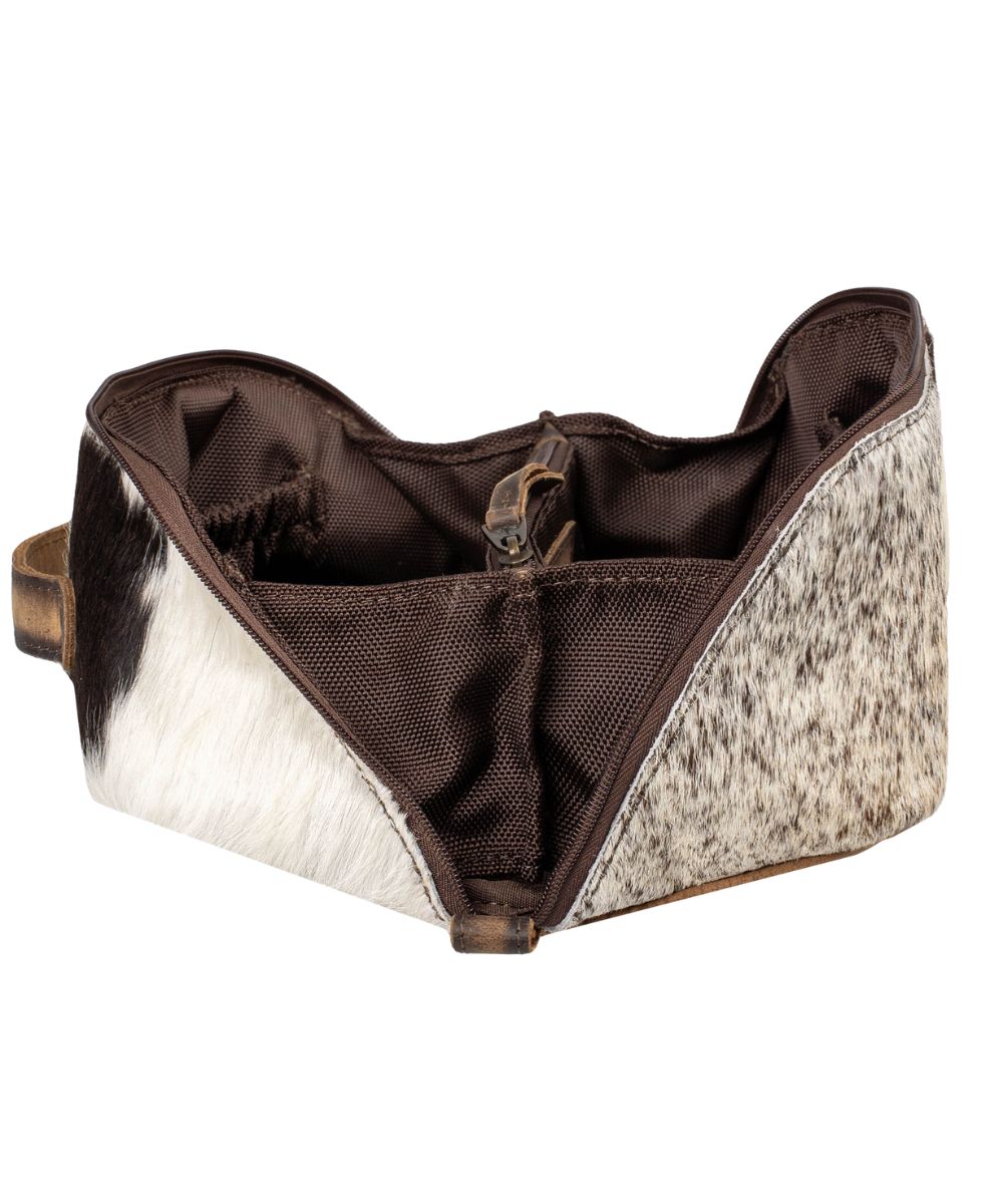 STS Women's Cowhide Elise Makeup Bag